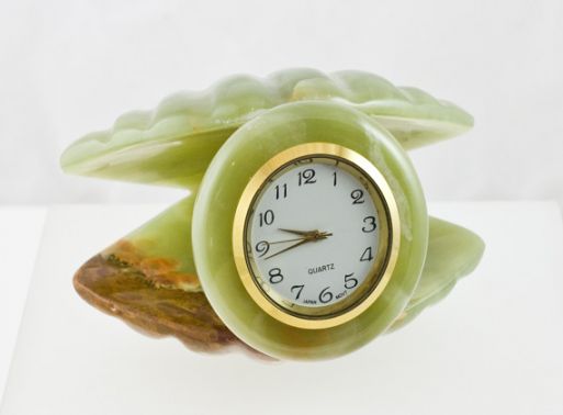 Часы из оникса 11601 купить в магазине Самоцветы мира