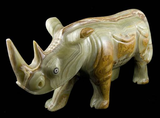 фигурки носорог 12* ― Самоцветы мира