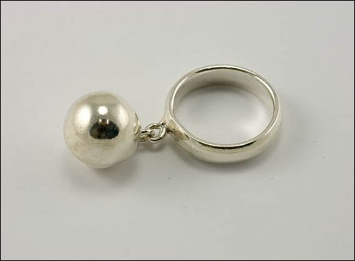 Серебряное кольцо без камня 23615 купить в магазине Самоцветы мира
