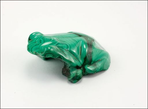 Малахитовую фигурку лягушка 25983 купить в магазине Самоцветы мира