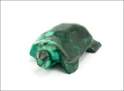 Малахитовую фигурку черепаха 26020 купить в магазине Самоцветы мира