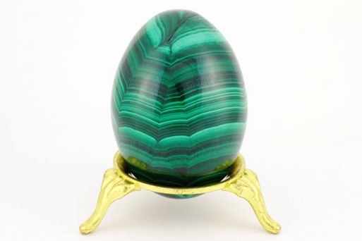 Малахитовое яйцо 26592 купить в магазине Самоцветы мира