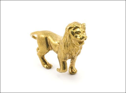 Бронзовую фигурку лев 27156 купить в магазине Самоцветы мира