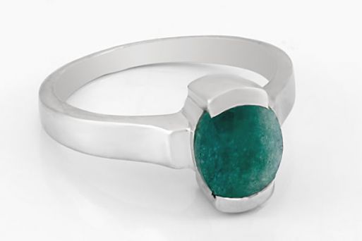 Серебряное кольцо с бериллом 40660 купить в магазине Самоцветы мира