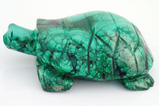 Малахитовую фигурку черепаха 41669 купить в магазине Самоцветы мира