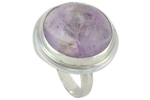 Серебряное кольцо с аметистом 44781 купить в магазине Самоцветы мира