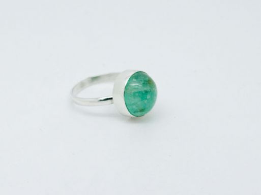 Серебряное кольцо с бериллом 46043 купить в магазине Самоцветы мира