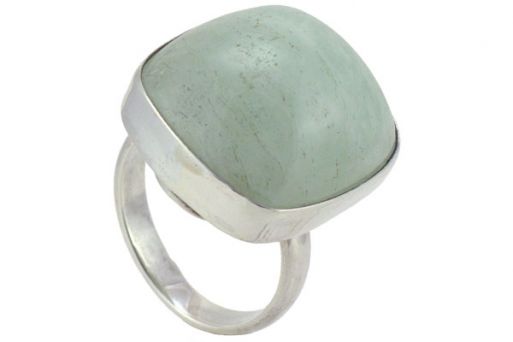 Серебряное кольцо с бериллом 46065 купить в магазине Самоцветы мира
