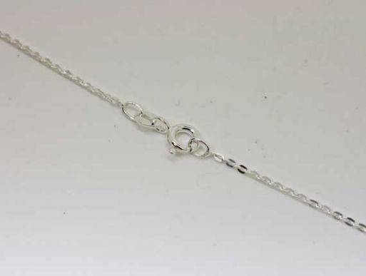 Серебряная цепь, Италия, длина 40,6 см.