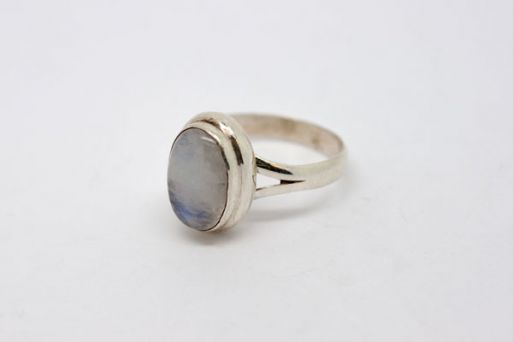 Серебряное кольцо с адуляром 49399 купить в магазине Самоцветы мира