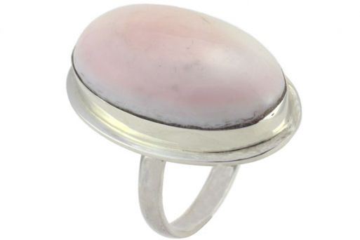 Серебряное кольцо с перламутром 50395 купить в магазине Самоцветы мира