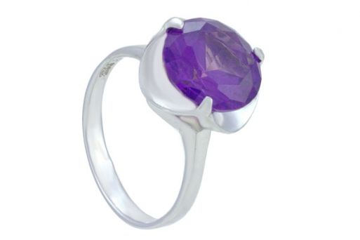 Серебряное кольцо с александритом 51024 купить в магазине Самоцветы мира