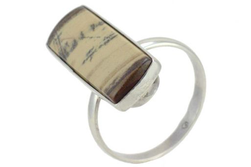 Серебряное кольцо с яшмой 51851 купить в магазине Самоцветы мира