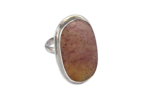 Серебряное кольцо с халцедоном 51858 купить в магазине Самоцветы мира