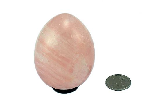 Яйцо розовый кварц. Вес 200 гр. ― Самоцветы мира