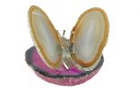 Сувенир бабочка на агате. Вес 250-300гр.