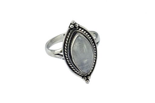 Серебряное кольцо с адуляром 54266 купить в магазине Самоцветы мира
