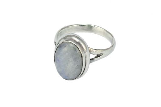 Серебряное кольцо с адуляром 54269 купить в магазине Самоцветы мира