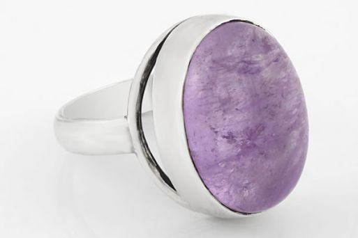 Серебряное кольцо с аметистом 54306 купить в магазине Самоцветы мира