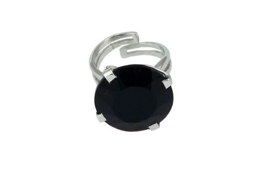 Серебряное кольцо с раухтопазом 54388 купить в магазине Самоцветы мира