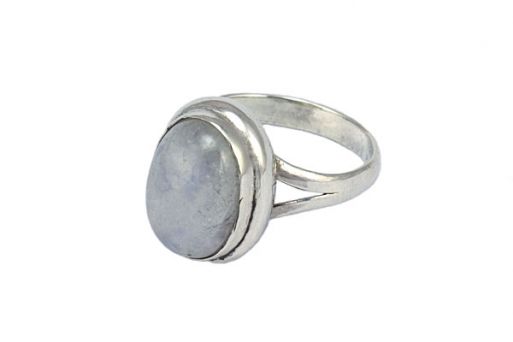 Серебряное кольцо с адуляром 54701 купить в магазине Самоцветы мира