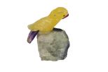 Фигурка попугай микро из оникса.Вес 40-60 гр.