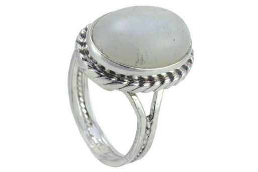 Серебряное кольцо с адуляром 56778 купить в магазине Самоцветы мира