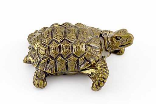 Бронзовую фигурку черепаха 58557 купить в магазине Самоцветы мира