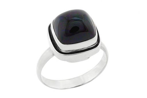 Серебряное кольцо с раухтопазом 60682 купить в магазине Самоцветы мира