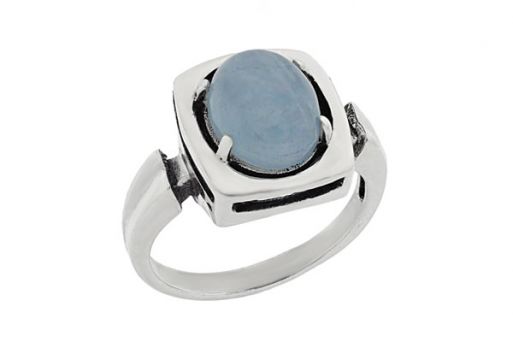 Серебряное кольцо с бериллом 60760 купить в магазине Самоцветы мира