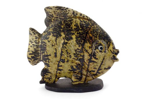 Фигурка из доломита Рыба 60940 купить в магазине Самоцветы мира
