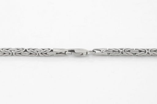 Серебряную цепочку лисий хвост 61043 купить в магазине Самоцветы мира