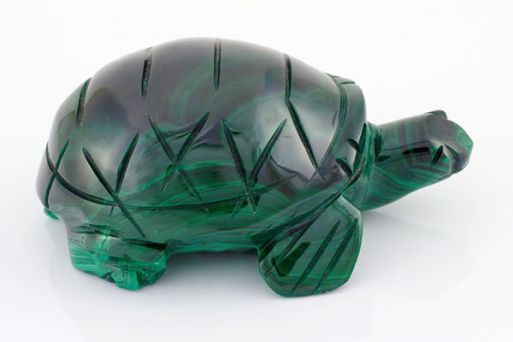 Малахитовую фигурку черепаха 61439 купить в магазине Самоцветы мира