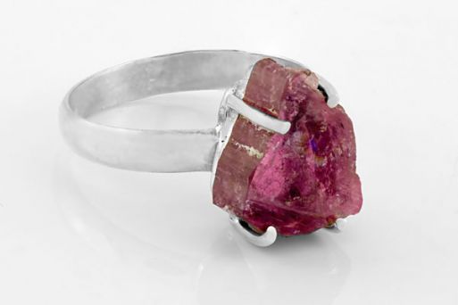 Серебряное кольцо с турмалином 61614 купить в магазине Самоцветы мира