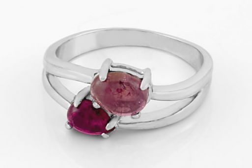 Серебряное кольцо с турмалином 62724 купить в магазине Самоцветы мира