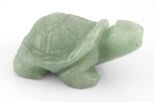 Фигурка из авантюрина зелёного черепаха 35х55х25 мм 62885 