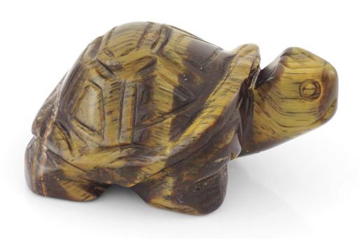 Черепаху из тигрового глаза 62889 купить в магазине Самоцветы мира