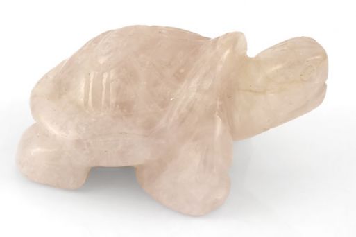 Черепаху из розового кварца 62894 купить в магазине Самоцветы мира