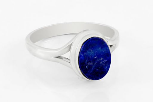 Серебряное кольцо с опалом 63374 купить в магазине Самоцветы мира