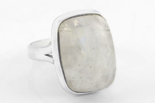 Серебряное кольцо с адуляром 63384 купить в магазине Самоцветы мира