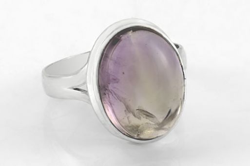 Серебряное кольцо с аметрином 63415 купить в магазине Самоцветы мира