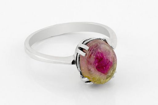 Серебряное кольцо с турмалином 63468 купить в магазине Самоцветы мира