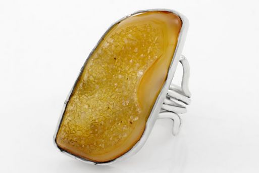 Серебряное кольцо с сердоликом 63652 купить в магазине Самоцветы мира