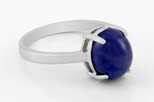 Серебряное кольцо с танзанитом 63690 купить в магазине Самоцветы мира