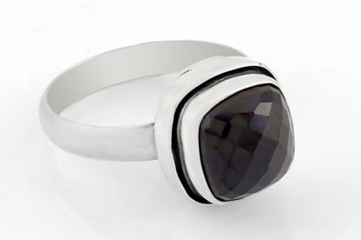 Серебряное кольцо с шпинелью 63726 купить в магазине Самоцветы мира