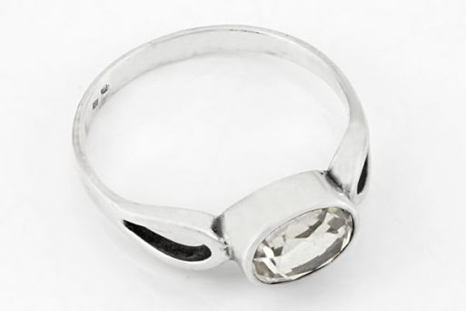 Серебряное кольцо с топазом 65431 купить в магазине Самоцветы мира