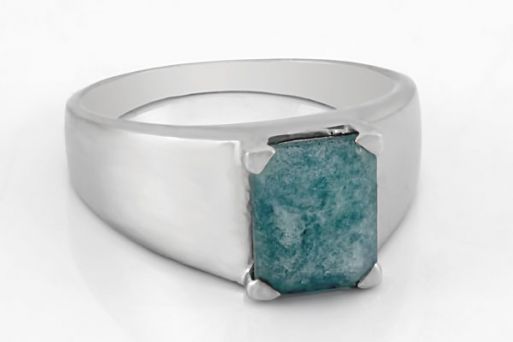 Серебряное кольцо с бериллом 39290 купить в магазине Самоцветы мира
