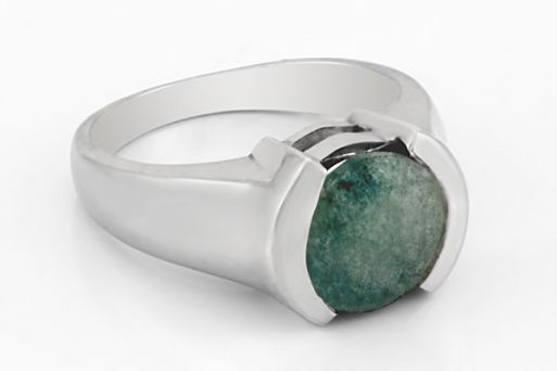 Серебряное кольцо с бериллом 39291 купить в магазине Самоцветы мира