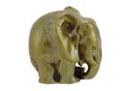 Фигурка из бронзы слоник круглый 17х17х15 мм