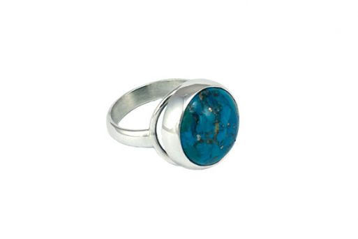 Серебряное кольцо с бирюзой 54315 купить в магазине Самоцветы мира